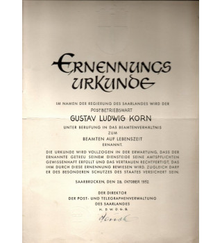 *Dokumentensatz - Korn*