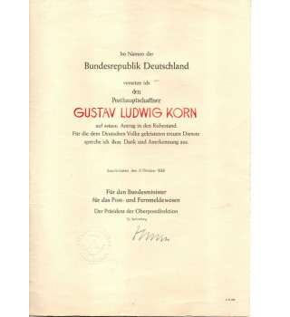 *Dokumentensatz - Korn*