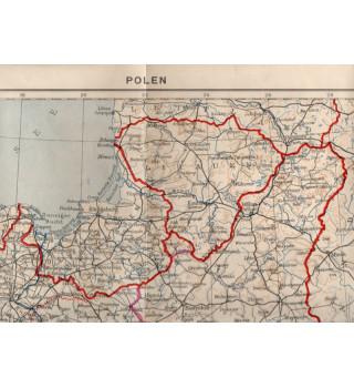 *Carte de guerre - Pologne*