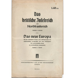 *Carte allemande - 1940*