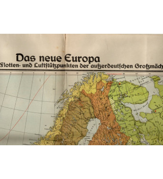 *Carte allemande - 1940*