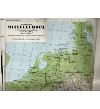 *Carte allemande - Europe centrale*