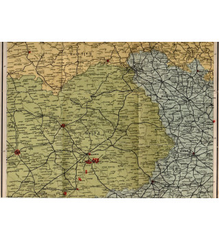 *Karte der Operationen*