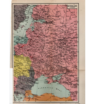 *Karte von Russland*