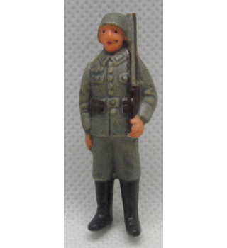 *WHW - Figurine en porcelaine - Soldat*