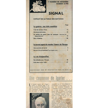 *Revue illustrée - Signal*