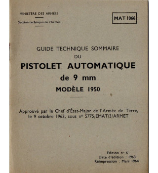 *Automatischen Pistole - MAC 50*