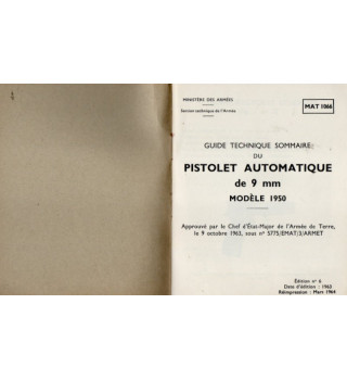 *Automatischen Pistole - MAC 50*