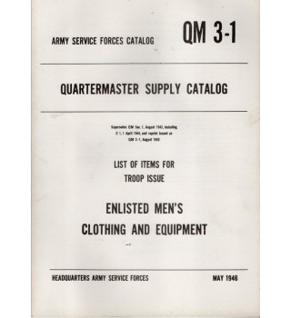 *Katalog der Ausrüstung des US-Quartiermeisterkorps*