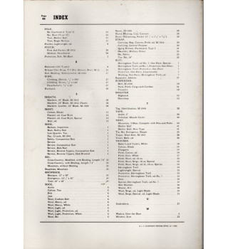 *Catalogue des fournitures US  - 1946