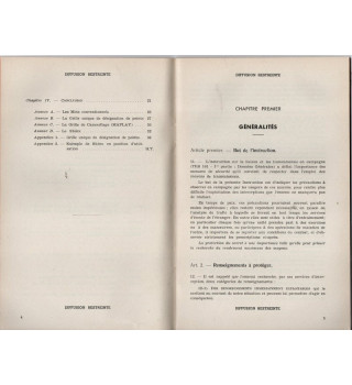 *Manuel d'instruction sécurité des transmissions*