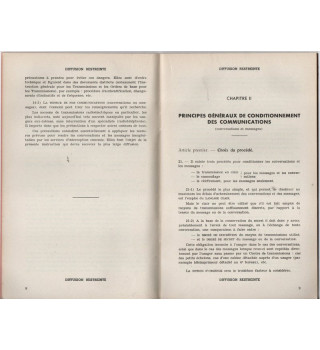 *Manuel d'instruction sécurité des transmissions*