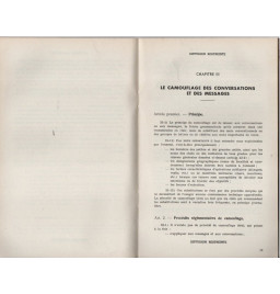 *Manuel d'instruction sécurité des transmissions*