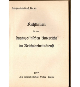 *Broschüre zur politischen Bildung - RAD*