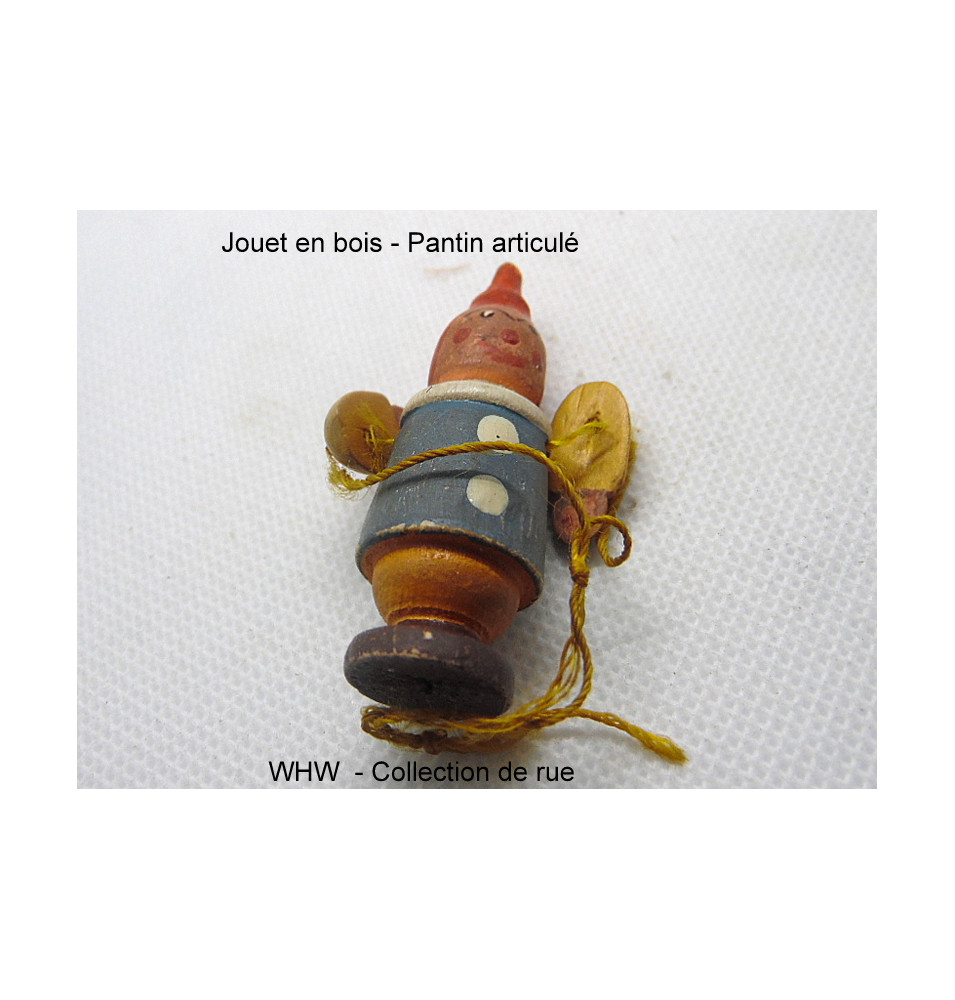 *Jouet bois - Pantin articulé - WHW*