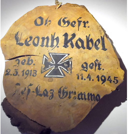 *Todesanzeige - Obergefreiten*