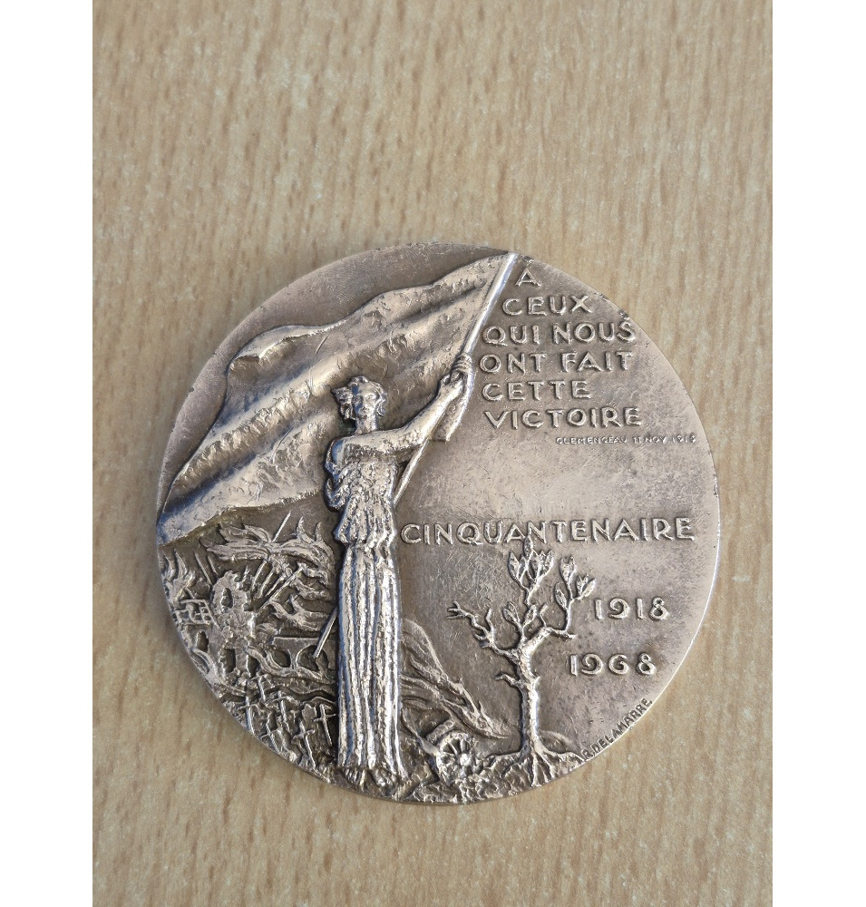 *Bronzemedaille zum 50. Jahrestag  - von 1918*