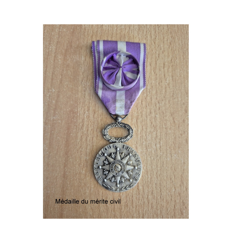 *Silberne Verdienstmedaille der französischen Liga*