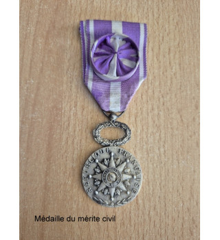 *Médaille du mérite civique*