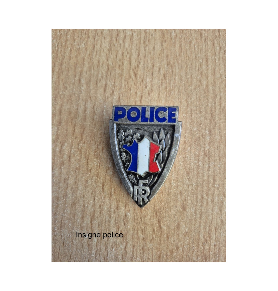 * französisches Polizeiabzeichen *