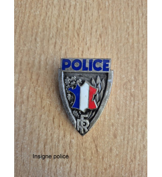 * französisches Polizeiabzeichen *