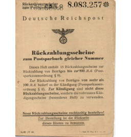 *Livret Reichspost*