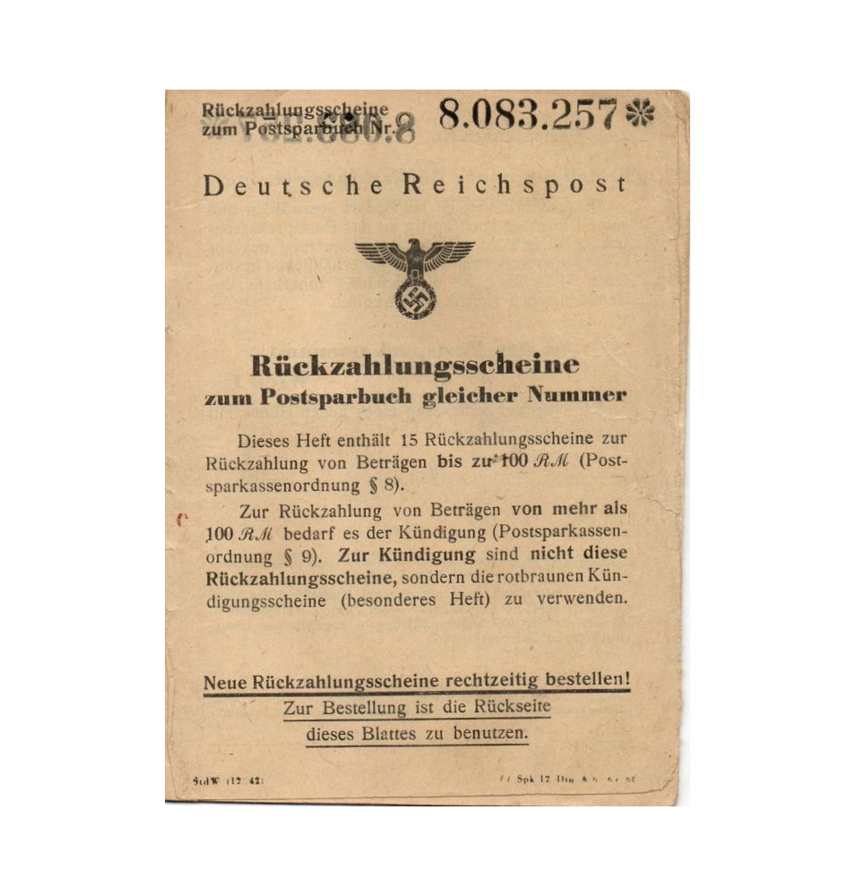 *Reichspost*
