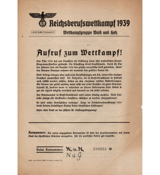 *Reichsberufswettkampf 1939*