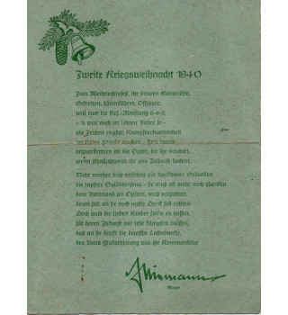 *Noël de guerre 1940*