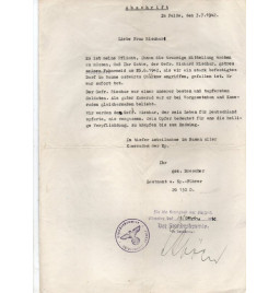 *Courrier  - Avis mortuaire*