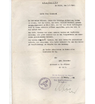 *Nachruf auf einen Soldaten*