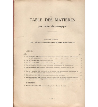 *Recueil administratifs*