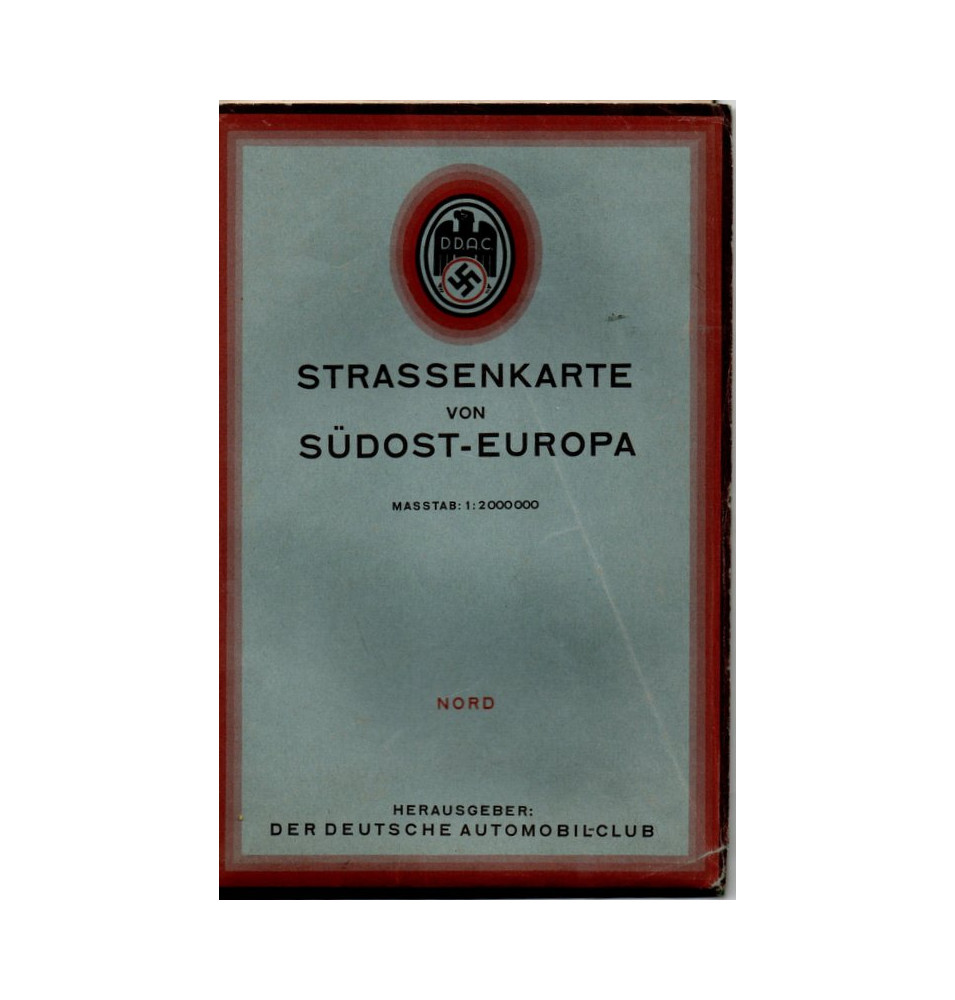 *Straßenkarte Nord- und Südeuropas *