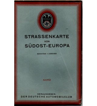 *Straßenkarte Nord- und Südeuropas *