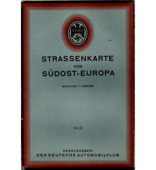 *Straßenkarte Nord- und Südeuropas *
