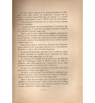 * Condensé politique*