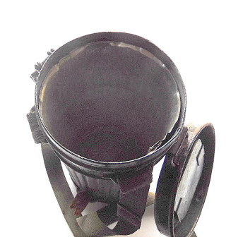 *Boitier masque à gaz*