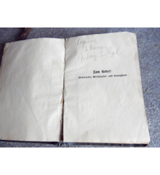 *Livre de prières militaire catholique*