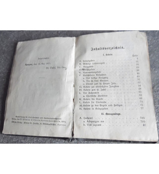 *Livre de prières militaire catholique*