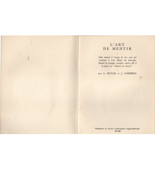 *Die Kunst des Lügens*