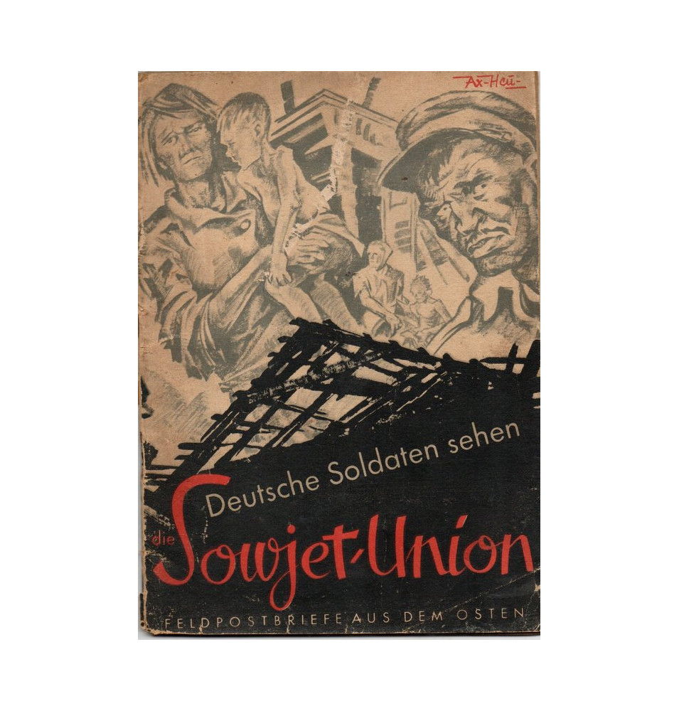 *Soldat blickt auf die Sowjetunion*