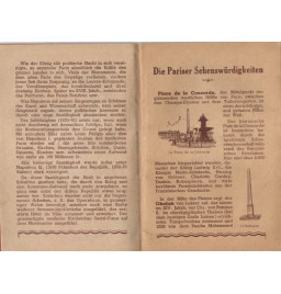 *Karte von Paris für Soldaten*