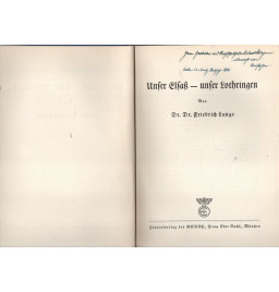 *Unser Elsass - Unser Lothringen*
