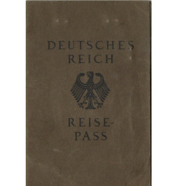 *Reisepass -  Deutsches Reich*