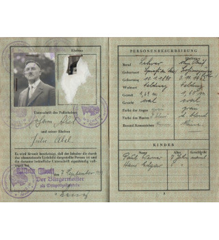 *Passeport allemand*