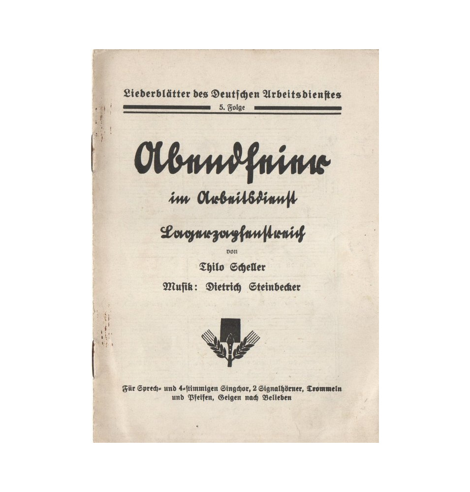 *Lieberblätter des Deutschen  RAD*