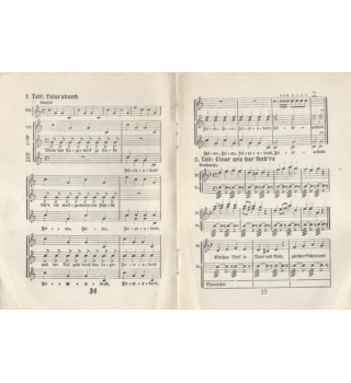 *Feuillet de chants du RAD*