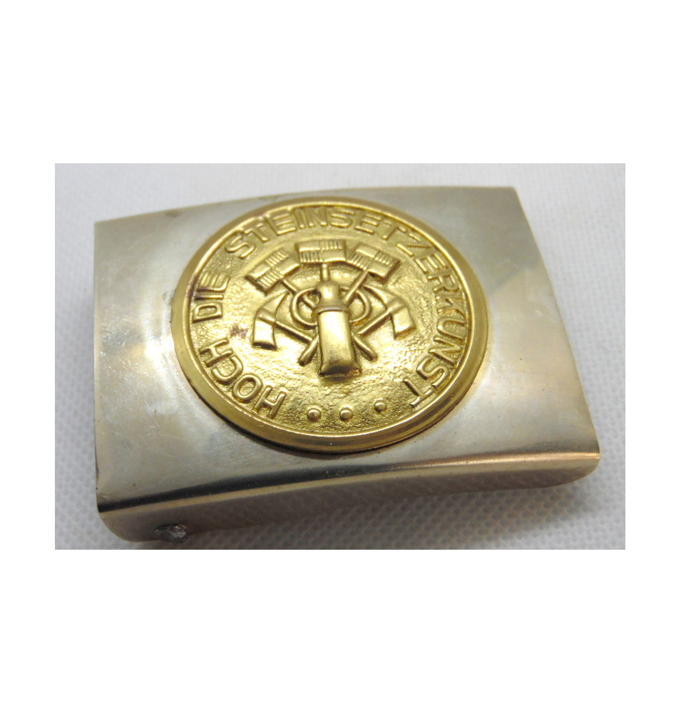 *Deutsche Steinmetz Zunftschnalle *