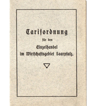 *Tarifordnung - Einzelhandel *