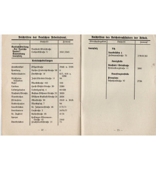 *Règlementation tarifaire - Sarre 1938*